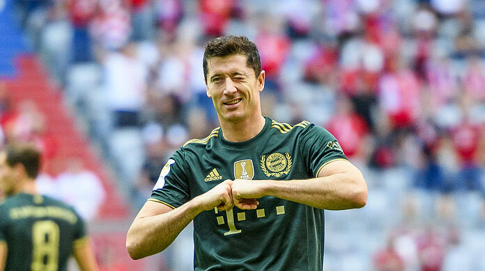 Einer der Top-Favoriten bei der Vergabe des Ballon d'Or: Bayerns Tormaschine Robert Lewandowski