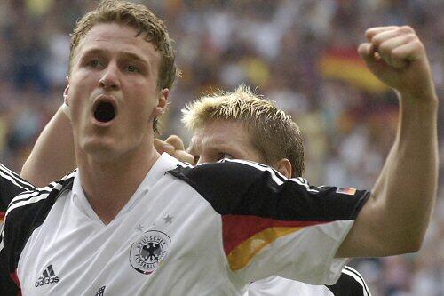 Den Adler auf der Brust: Robert Huth bei der WM 2006