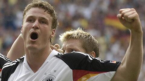 Den Adler auf der Brust: Robert Huth bei der WM 2006