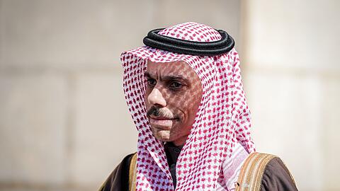 Faisal bin Farhan Al Saud, Außenminister des Königreichs Saudi-Arabien.