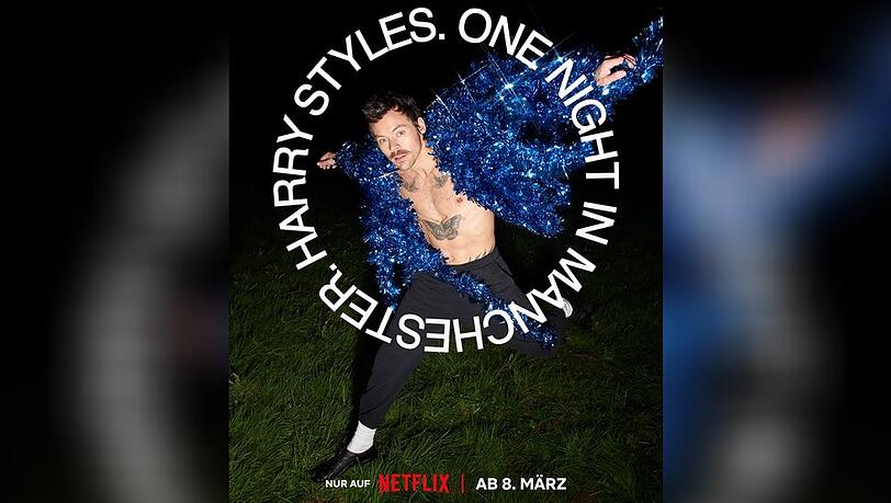 Harry Styles ist ab 8. M&auml;rz mit einem Konzert-Special bei Netflix zu sehen.