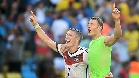Schweinsteiger, Neuer und Co. sind in Brasilien beliebt.
