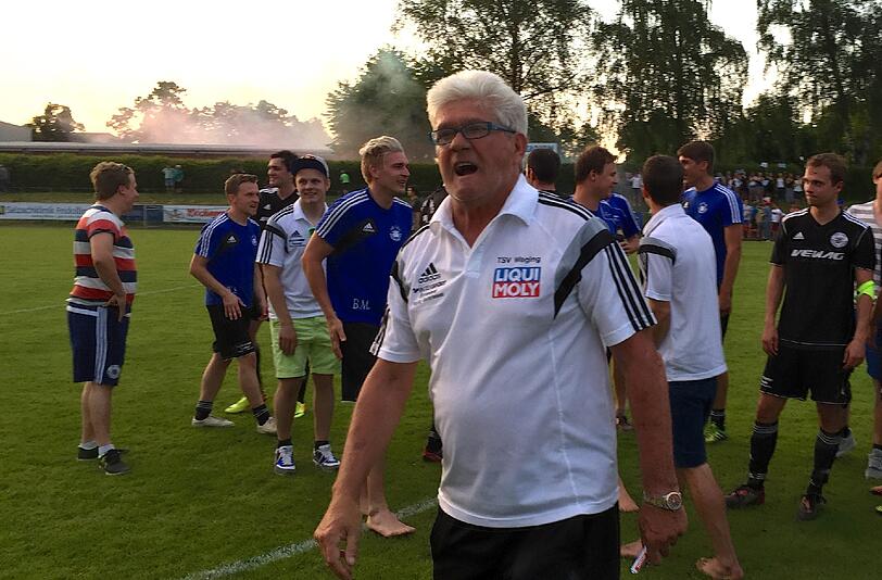 Klassenerhalt geschafft: Werner Lorant hat den TSV Waging gerettet.