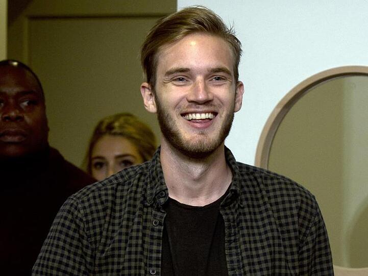 PewDiePie, YouTube-Star aus Schweden.