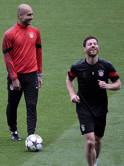 Die Bilder vom Abschlusstraining der Bayern!