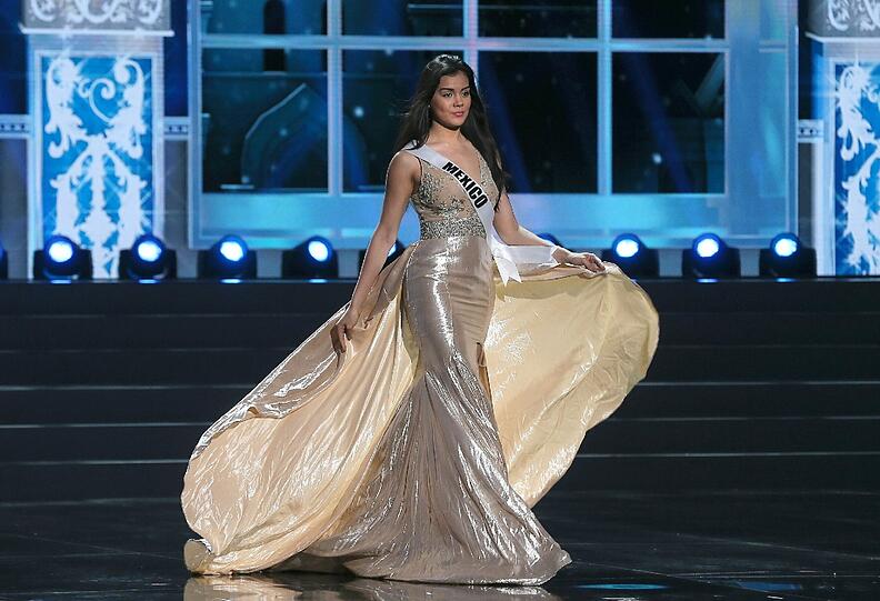 Wahl zur Miss Universe 2013: Die Bilder vor der großen Show. Im Bild: Cynthia Duque. Die Schönheit tritt für Mexiko an...