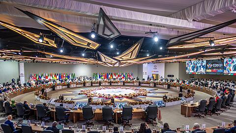 Die Beratungen der G20-Staaten im südafrikanischen Johannesburg standen unter dem Motto "Solidarität, Gleichheit und Nachhaltigkeit".