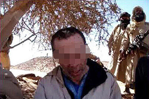 Edwin D. auf einem Foto, das Al-Qaida im Februar veröffentlichte.