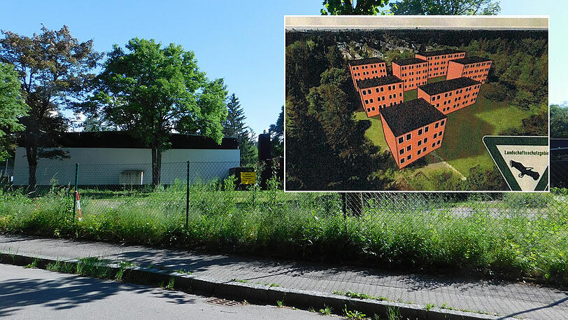 Die Simulation zeigt, wie die Neubauten aussehen sollen.