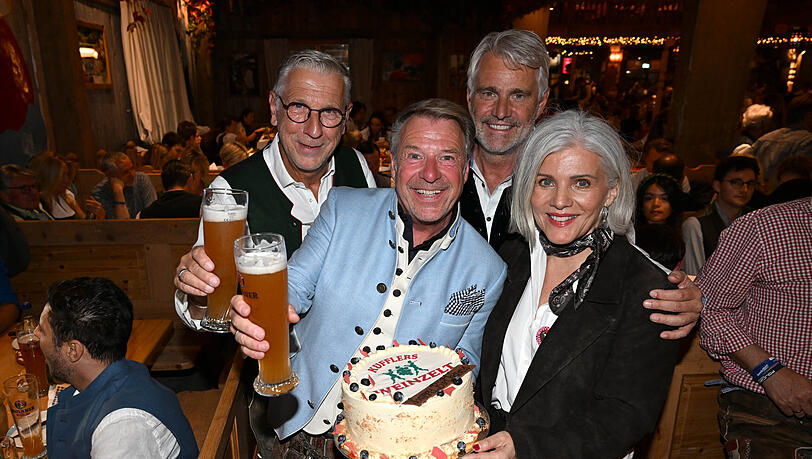 Patrick Lindner mit Ehemann Peter Schäfer sowie Birgit Schrowange mit Ehemann Frank Spothelfer Patrick Lindner mit Ehemann Peter Schäfer sowie Birgit Schrowange mit Ehemann Frank Spothelfer