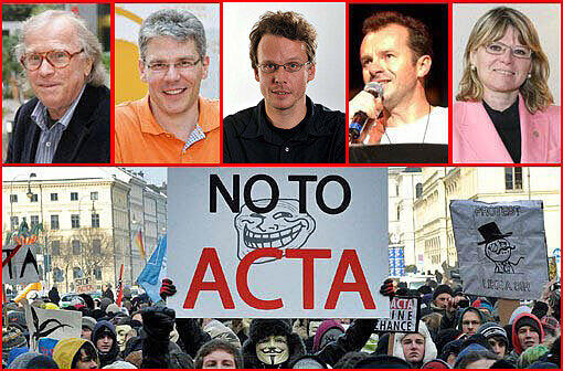 Freiheizhalle am Donnerstag: Netz-Freiheit in Gefahr? Der Streit um Acta. Auf dem AZ-Podium sind unter anderen Klaus Doldinger, Willy Astor und Bayerns Piraten-Chef.