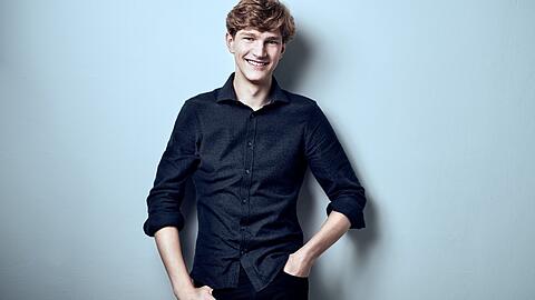 Der Pianist Jan Lisiecki.