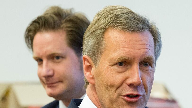 Christian Wulff beim Prozessauftakt in Hannover. Christian Wulff beim Prozessauftakt in Hannover.
