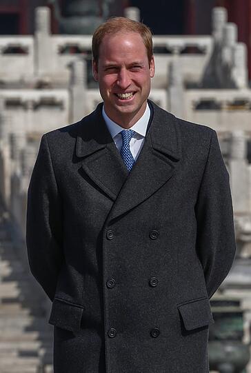 Prinz William bei seinem Besuch in China
