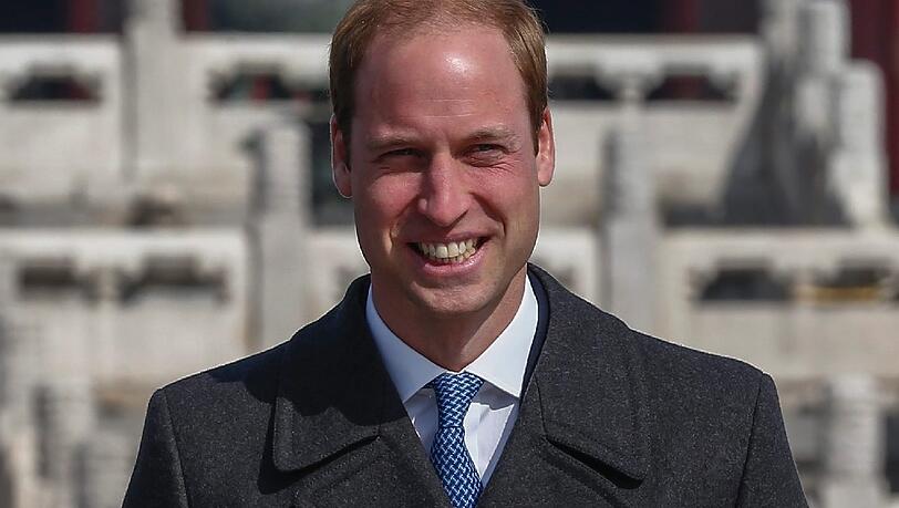 Prinz William bei seinem Besuch in China Prinz William bei seinem Besuch in China