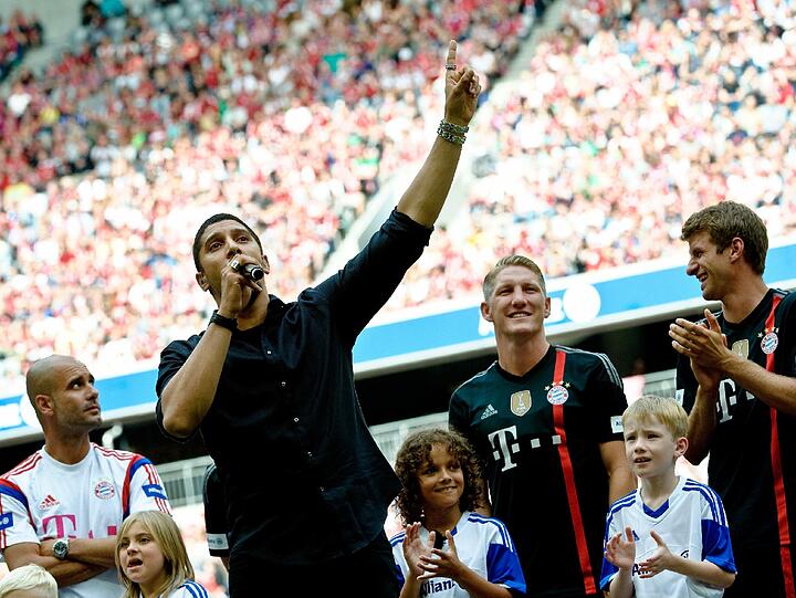 Die Bilder von der Team-Präsentation der Bayern.