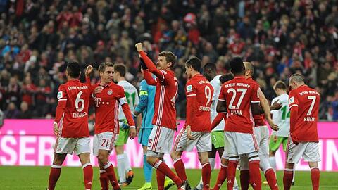 Endlich hat's wieder gemüllert! Thomas Müller nach seinem erlösenden Treffer.