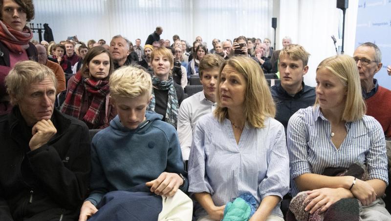 Im Berliner Verwaltungsgericht: Die Bio-Landwirte, die gegen die Klimapolitik der Bundesregierung klagen. Im Berliner Verwaltungsgericht: Die Bio-Landwirte, die gegen die Klimapolitik der Bundesregierung klagen.