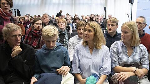 Im Berliner Verwaltungsgericht: Die Bio-Landwirte, die gegen die Klimapolitik der Bundesregierung klagen.