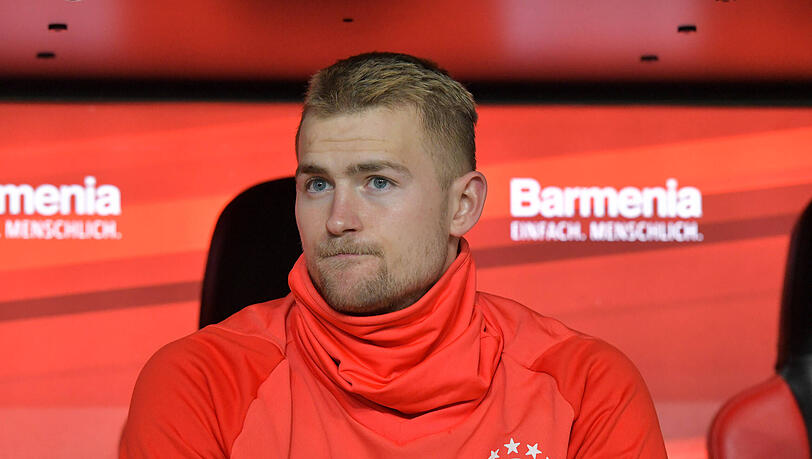 Muss sich derzeit hinten anstellen: Innenverteidiger Matthijs de Ligt. Muss sich derzeit hinten anstellen: Innenverteidiger Matthijs de Ligt.