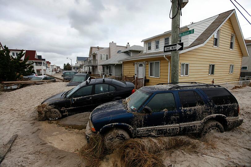 Aufräumen nach "Sandy": Die Bilder der Zerstörung aus den USA