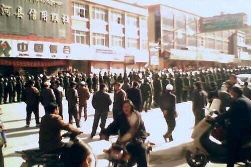Protestmarsch gegen das chinesische Regime in Tibet