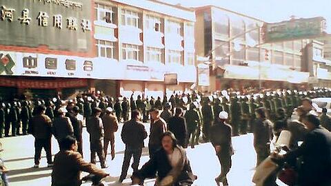 Protestmarsch gegen das chinesische Regime in Tibet