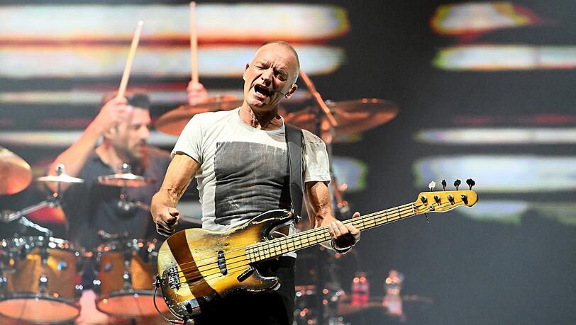 Sting live in der Olympiahalle. Sting live in der Olympiahalle.