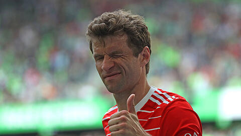 Daumen hoch für eine beeindruckende Bilanz, Thomas Müller!