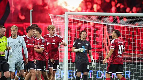 N&uuml;rnberg legte eine starke Aufholjagd hin.