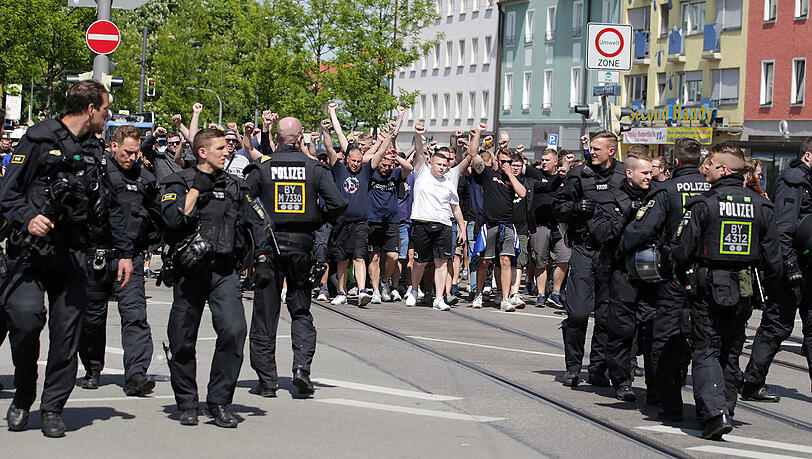 Bayern- oder Löwen-Fans? Wo die Polizei mehr Gewalttäter gezählt hat