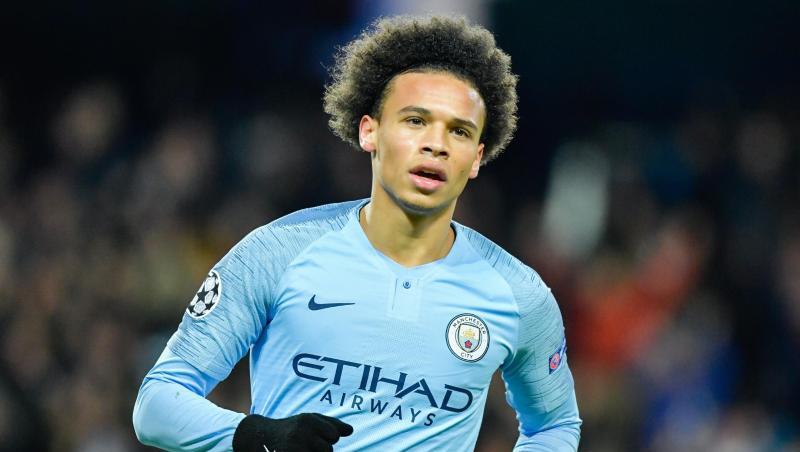 Leroy Sané bei einem Spiel für Manchester City in Aktion. Foto: Uwe Anspach/Archivbild Leroy Sané bei einem Spiel für Manchester City in Aktion. Foto: Uwe Anspach/Archivbild