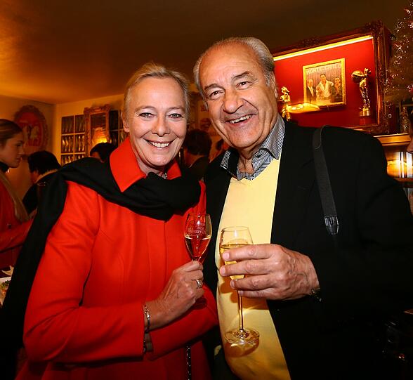 Prinzessin zu Hohenlohe mit Manfred Schnelldorfer.