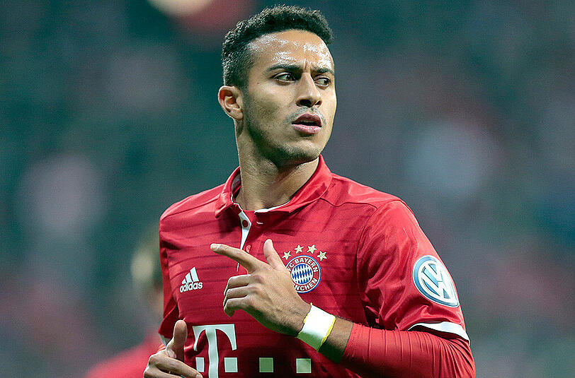 Macht seinem Ärger Luft: Thiago.