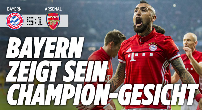 Die "Bild" spricht vom Champion-Gesicht der Bayern.