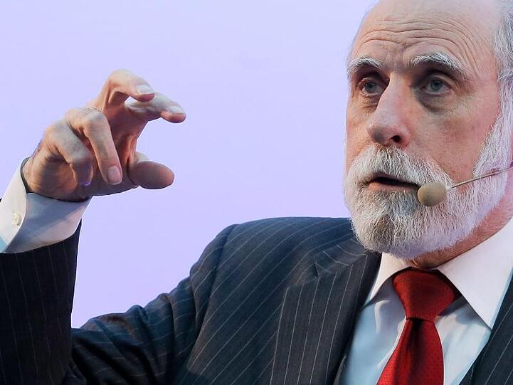 Internet-Pionier Vint Cerf wird an der in diesem Jahr online stattfindenden Digitalkonferenz re:publica teilnehmen.