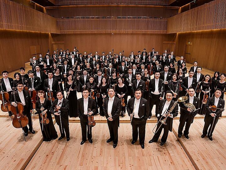 Das Singapore Symphony Orchestra.