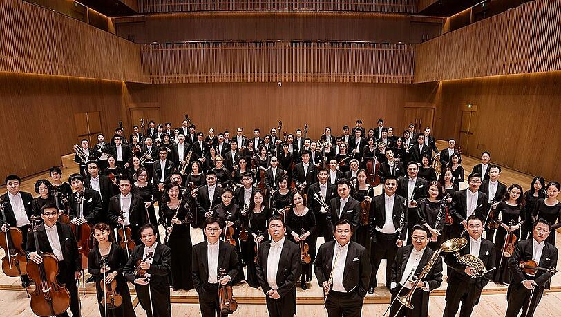 Das Singapore Symphony Orchestra. Das Singapore Symphony Orchestra.