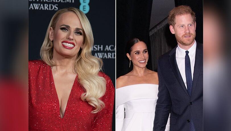 Rebel Wilson hat Herzogin Meghan und Prinz Harry in Kalifornien getroffen.