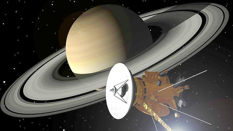 Nach rund 20 Jahren hat die Nasa-Sonde "Cassini" ausgedient.