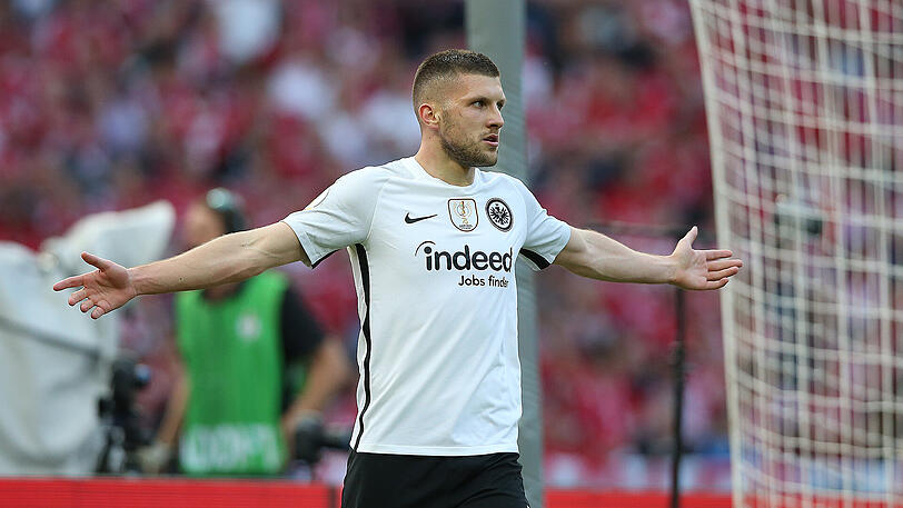 Schoss zwei Tore im DFB-Pokalfinale: Frankfurt-Stürmer Ante Rebic.