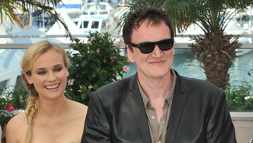 Diane Kruger und Quentin Tarantino im Jahr 2009 in Cannes Diane Kruger und Quentin Tarantino im Jahr 2009 in Cannes