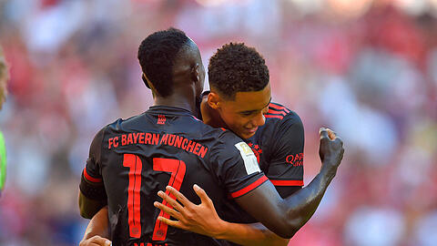 Volle Offensiv-Power: Sadio Mané (l.) und Jamal Musiala.