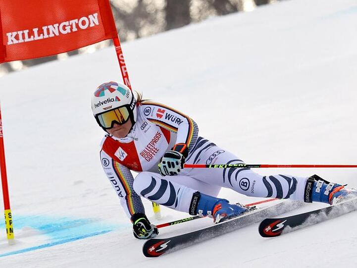 Viktoria Rebensburg ist beim Riesenslalom in Killington ausgeschieden.