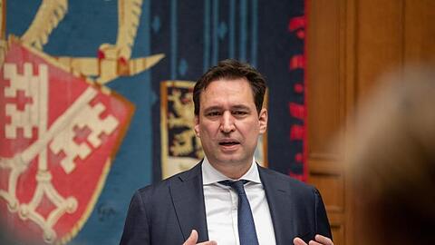 Georg Eisenreich (CSU), Justizminister von Bayern, spricht. Foto: Daniel Karmann/dpa