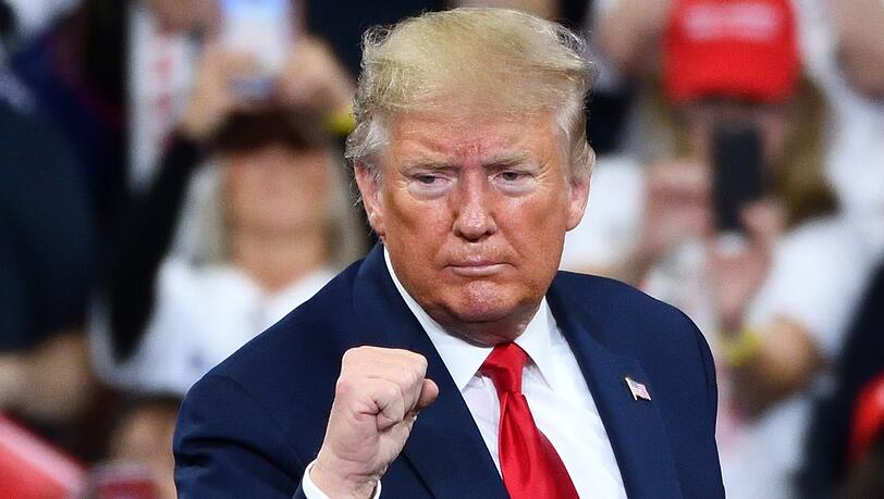 App-Erfolg für Donald Trump.