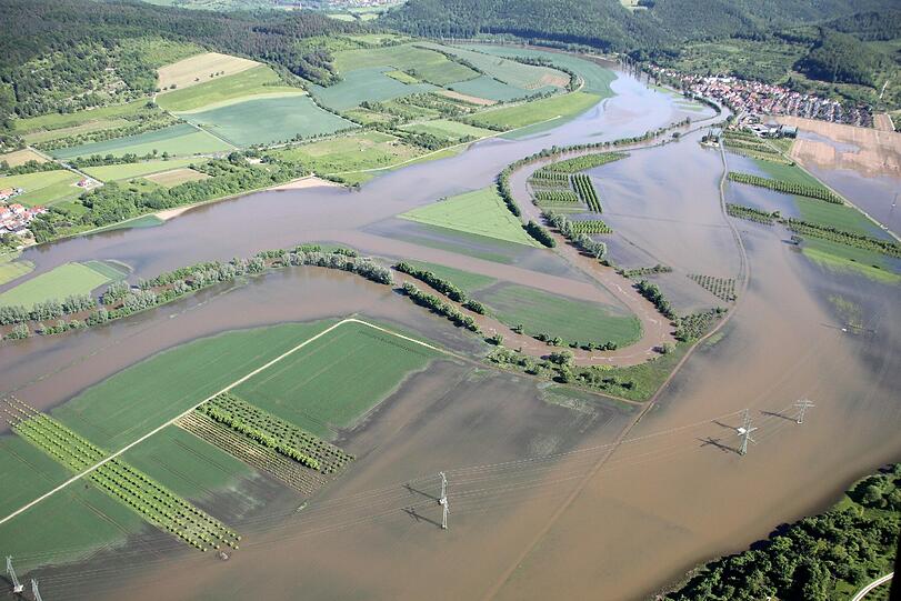 Auch Witzenhausen (Hessen) ist von der Flut betroffen.