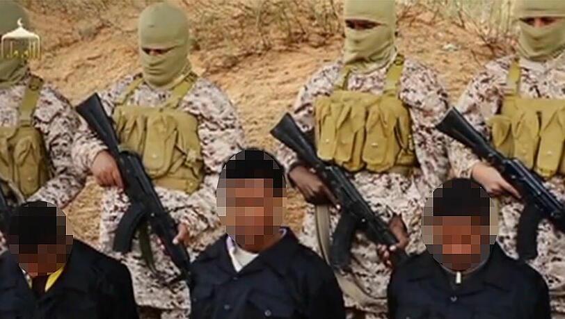 Ein neues IS-Video zeigt die Tötung von etwa 20 äthiopischer Christen in Libyen. Ist das Video echt? Ein neues IS-Video zeigt die Tötung von etwa 20 äthiopischer Christen in Libyen. Ist das Video echt?