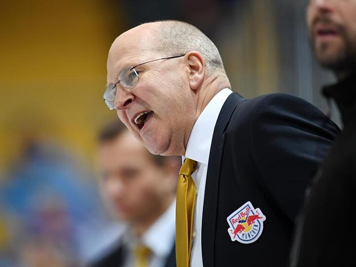 Hat mit München seinen Ex-Club vor der Brust: EHC-Coach Don Jackson.