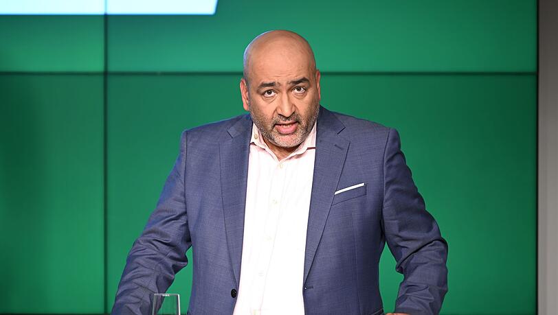 Omid Nouripour, Bundesvorstande von Bündnis 90/Die Grünen, spricht bei einem Termin.
